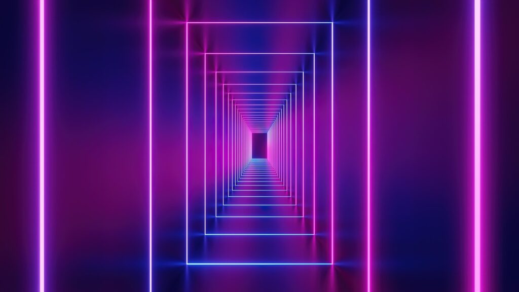 club, corridor, neon lights, background, futuristic design, glowing hallway, hall, interior design, stage, studio, club, neon lights, neon lights, neon lights, neon lights, neon lights, stage, stage